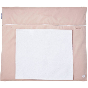 Nordic Coast Company Wickelauflage 70x80 cm rosa, 100% Baumwolle, GOTS-zertifiziert. 70x80 cm - Bild-Darstellung des Produktes 1