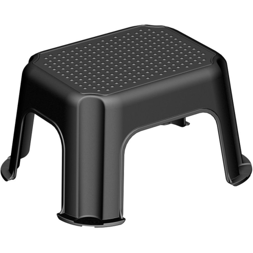 Rotho BASIC Trittschemel, schwarz