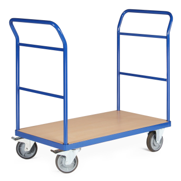 Protaurus Plattformwagen F500 mit 2 Schiebebügeln ohne Bordkante 1200x800mm 1 Stück - Bild-Darstellung des Produktes 1