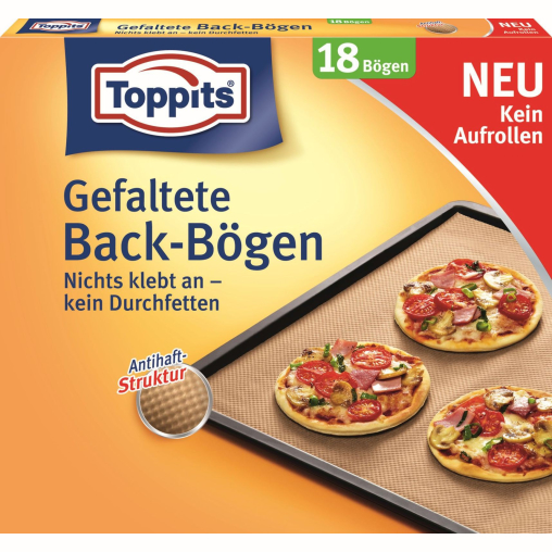 Toppits® Gefaltete Back-Bögen