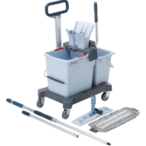 Vileda Prof UltraSpeed Pro Ready-to-Go Doppelfahreimer, Set