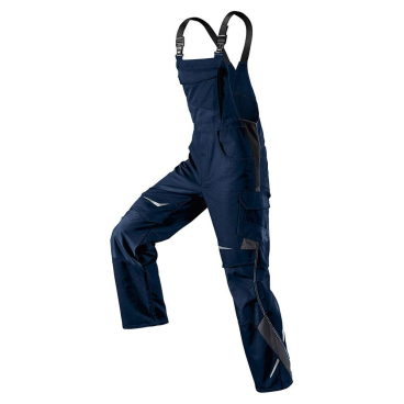 Kübler Latzhose PULSSCHLAG – leichte Ripstop-Arbeitshose mit CORDURA‑Verstärkungen, EN 14404 knieschutzfähig Farbe: marine/anthrazit, Größe: 26 - Bild-Darstellung des Produktes 1