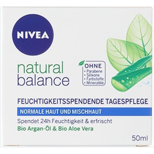 NIVEA FACE Natural Balance Feuchtigkeitsspendende Tagespflege
