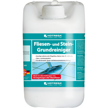 HOTREGA® Fliesen- und Stein-Grundreiniger 5 Liter - Kanister - Bild-Darstellung des Produktes 1