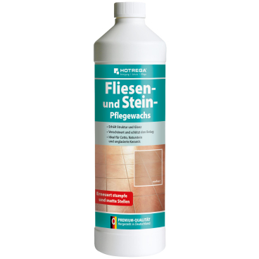 HOTREGA Fliesen- und Stein-Pflegewachs 1000 ml - Flasche - Bild-Darstellung des Produktes 1