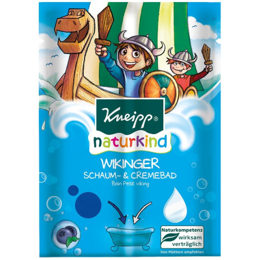 Kneipp® naturkind Schaum- und Cremebad Wikinger - Blaubeere
