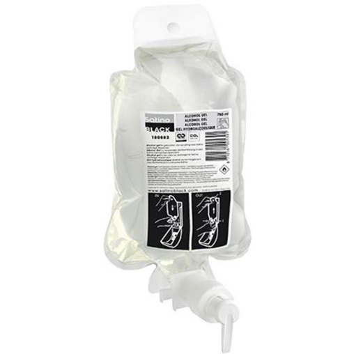 SATINO Black NiQs Alkohol Gel Handreiniger