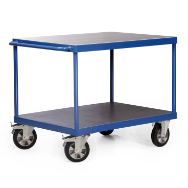 Protaurus Tischwagen R1200 mit 2 Ladeflächen und Schiebegriff 1200kg Tragkraft 1200x800mm 1 Stück - Bild-Darstellung des Produktes 1