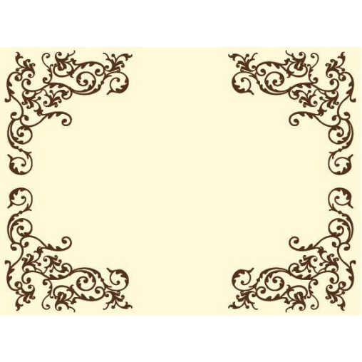 Mank Airlaid Tischsets "Ornaments", 30 x 40 cm