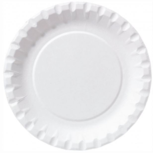 DUNI Pappteller, rund, Ø 18 cm