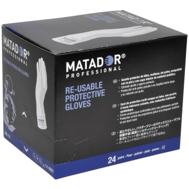 Matador® Professional Mehrweghandschuh Naturlatex 1 Packung = 24 Paar, Größe 7 - Bild-Darstellung des Produktes 1