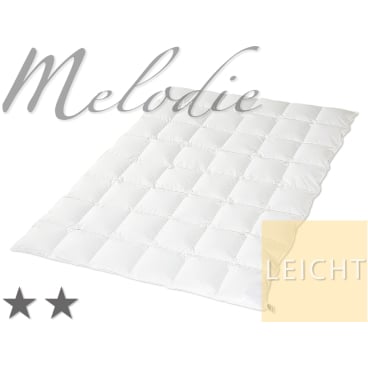 "Melodie", Daunendecke mit böhmischen Landdaunen "Melodie", Daunendecke mit böhmischen Landdaunen