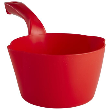 Vikan Rundschöpfkelle, 1 Liter Farbe: rot - Bild-Darstellung des Produktes 1