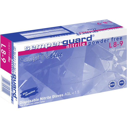 Semperguard® Einmalhandschuhe Sapphire blue