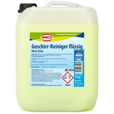 WECO Geschirr-Reiniger flüssig OC 12 kg - Kanister - Bild-Darstellung des Produktes 1