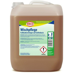 Weco GmbH WECO Wischpflege, Fußbodenreiniger auf Seifenbasis für viele alkalibeständigen Böden, 10 Liter - Kanister 61079