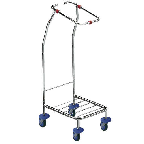 Floorstar Wäschesammler WS 1 SOLID, verchromt, einfach
