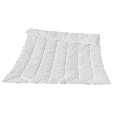 Traumina Premium Selection Funktionsfaserdecke – extra-leichte Sommerdecke (Wärmeklasse 1), Füllung 70% Polyester/30% Modal, Bezug 100% Baumwolle Traumina Premium Selection - Bild-Darstellung des Produktes 1