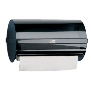Tork Kleinrollenspender, W5 Maße: 29,7 x 17,1 x 18,1 cm, Farbe: grau-transparent - Bild-Darstellung des Produktes 1