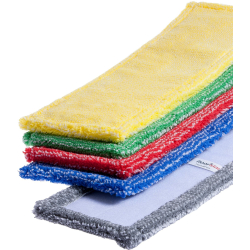 Floorstar GmbH Floorstar Microfasermopp Thenufil Pix, 50 cm, Klett, Hohe Wasseraufnahme, sehr starke Reinigungswirkung, Farbe: grün MTX 50 KG