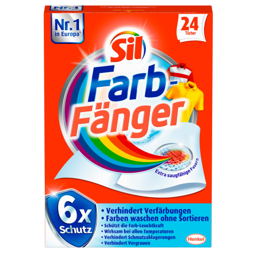 Sil Farb-Fänger-Tücher