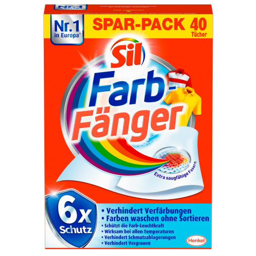 Sil Farb-Fänger-Tücher
