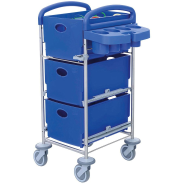 PPS Pfennig Systemwagen Clino STEC20 Reinraum Kl. 9 nach ISO14644 Maße: 68 x 62 x 115 cm - Bild-Darstellung des Produktes 1