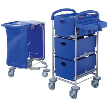 PPS Pfennig Systemwagen Clino STEC20 Reinraum Kl. 9 nach ISO14644 Maße: 117 x 62 x 115 cm - Bild-Darstellung des Produktes 1