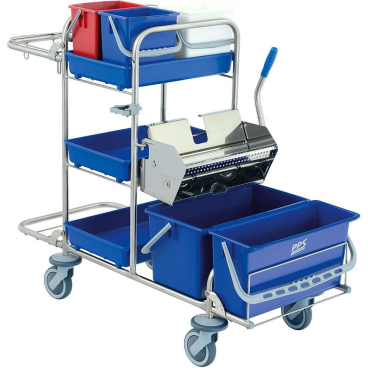 PPS Pfennig Systemwagen Clino Profi C7e Reinraum Kl. 9 nach ISO14 Arbeitsmaß 131 x 57 x 107, Ruhemaß 90 x 57 x 133 cm - Bild-Darstellung des Produktes 1