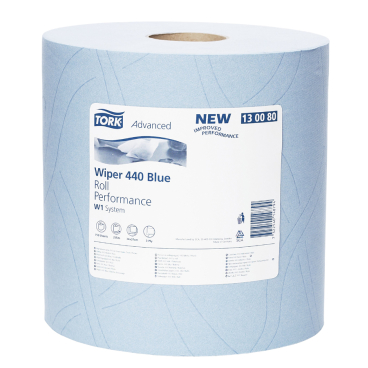 Tork Advanced Wischtuch 440, blau, W1 37 x 34 cm, 1 Rolle x 255 m = 750 Tücher - Bild-Darstellung des Produktes 1