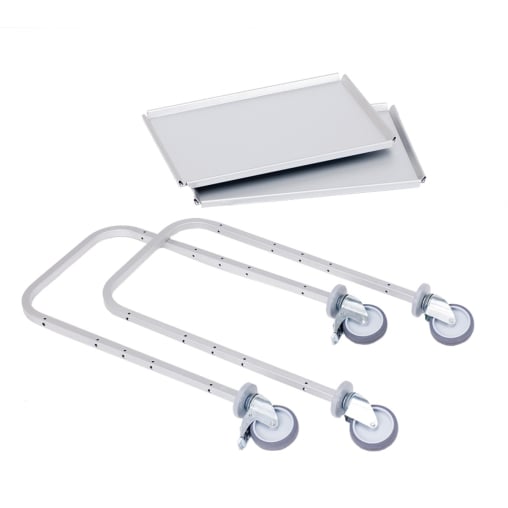 Gmöhling G®-SERV E 9001 E Aluminium / Edelstahl Servierwagen
