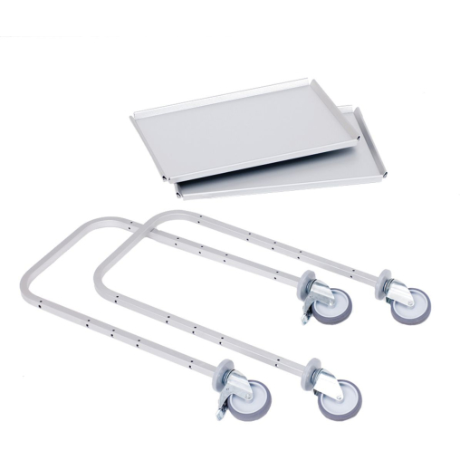Gmöhling G®-SERV E 9002 E Aluminium / Edelstahl Servierwagen