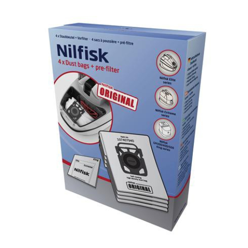Nilfisk Microfaser Staubsaugerbeutel