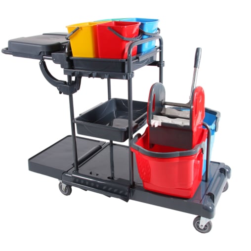 Floorstar Reinigungswagen 1 Quattro BASIC