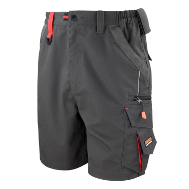 Result Unisex Workguard Arbeitsshorts / Shorts - Grau/Schwarz S - Bild-Darstellung des Produktes 1