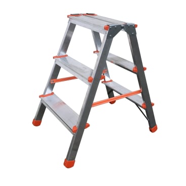 Siedra Stufenstehleiter 100 2x7 Stufen 1 Stück - Bild-Darstellung des Produktes 1
