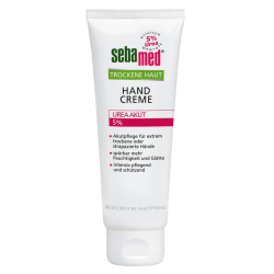sebamed® Trockene Haut Handcreme UREA AKUT 5%, Für extrem trockene oder strapazierte Hände, 75 ml - Tube 804403