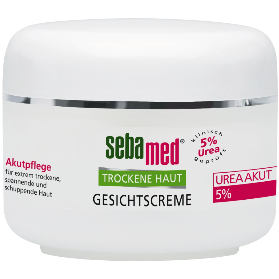 sebamed® Trockene Haut Gesichtscreme UREA AKUT 5%, 50 ml - Dose online kaufen | hygi.de