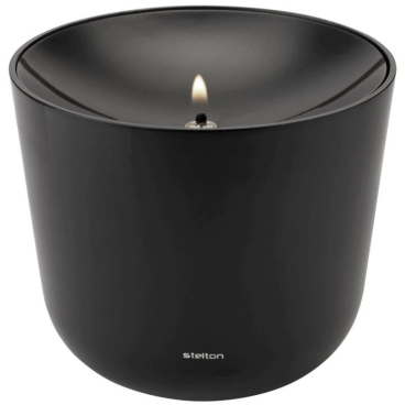 stelton Solis Öllampe - 10x11,5x11,5 cm - soft black soft black-10x11,5x11,5 cm - Bild-Darstellung des Produktes 1