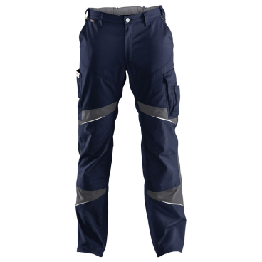 Kübler Bundhose High ACTIVIQ – leichte, ergonomische Arbeitshose mit CORDURA-Kniepolstertaschen Farbe: marine/schwarz, Größe: 25 - Bild-Darstellung des Produktes 1