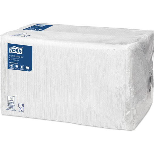 Tork Servietten, 33 x 32 cm, 1 lagig, 1/8 Falz