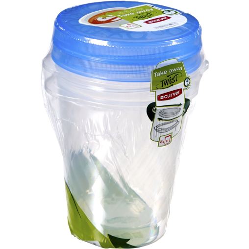 CURVER TAKE AWAY TWIST SET Frischhaltedose