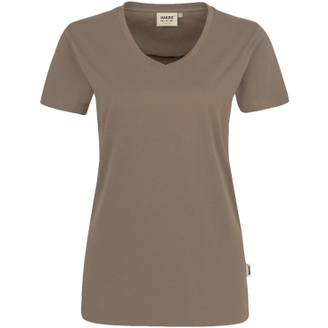 HAKRO Damen V-Shirt PERFORMANCE 181 – V-Ausschnitt, MikraLinar, 50% Baumwolle / 50% Polyester, ca. 160 g/m², ISO 15797, Öko‑Tex 5XL - Bild-Darstellung des Produktes 1