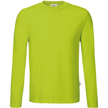 HAKRO Longsleeve "Performance" 279 – Single‑Jersey 50/50, ca.190 g/m², kiwi, Unisex (5XL) Farbe: kiwi, Größe: 5XL - Bild-Darstellung des Produktes 1