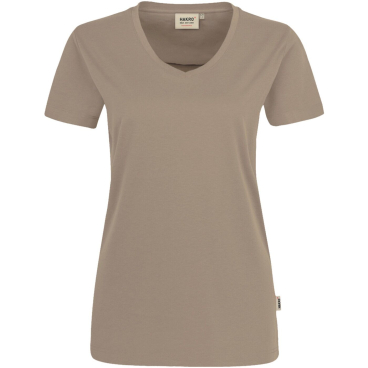 HAKRO Damen V‑Shirt PERFORMANCE 181 – MikraLinar, 50/50 Baumwolle/Polyester, 160 g/m², ISO 15797 5XL - Bild-Darstellung des Produktes 1