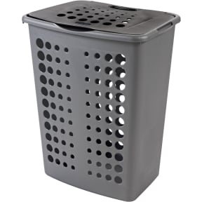 CURVER VICTOR Wäschesammler, 60 Liter Farbe: silber/anthrazit kaufen