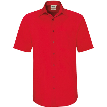 Hakro Herren Kurzarm-Hemd Performance 122 — Comfort Fit, rot, 4XL 4XL - Bild-Darstellung des Produktes 1