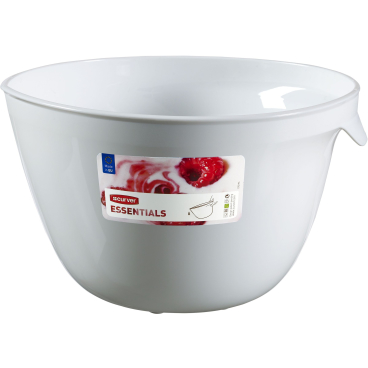 CURVER ESSENTIALS Rührschüssel, 3,5 Liter Farbe: weiß - Bild-Darstellung des Produktes 1