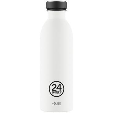 24 Bottles Urban Bottle Basic Trinkflasche 500 ml, Ice White, Edelstahl 18/8 ice white - Bild-Darstellung des Produktes 1