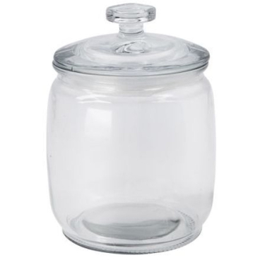 House Doctor Ville Aufbewahrungsglas, luftdicht mit Glasdeckel, in verschiedenen Größen. Ø 11 cm – Höhe 14,6 cm - Bild-Darstellung des Produktes 1